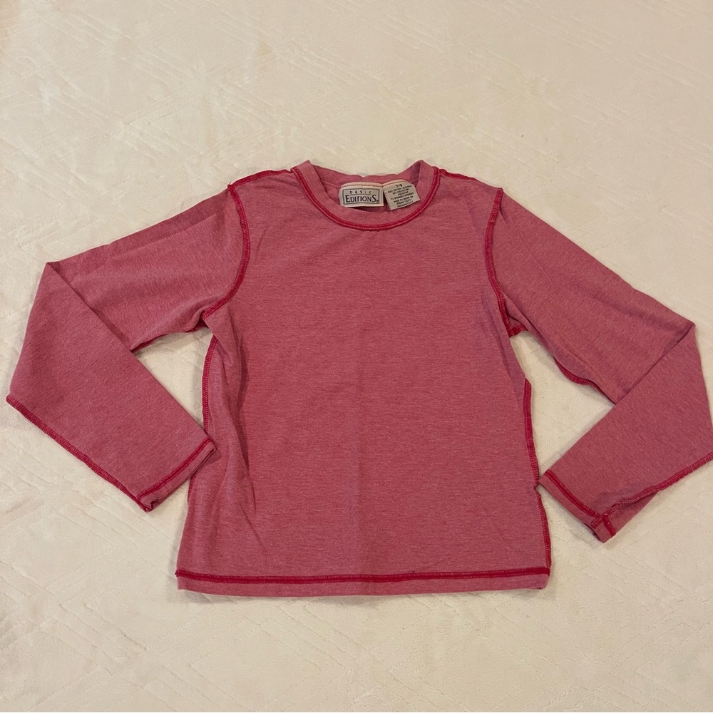 Basic Editions girls long sleeve tee